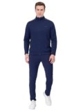 Pepe Jeans Men’s Dry-Fit Moisture Wicking Active Track Suit Navy-Xl,Sports Suit