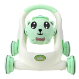 Mommers Toddler Baby Walker Push Toy I Baby Learning Walker Push Toy I Fun Musical for Early Walkers – Green