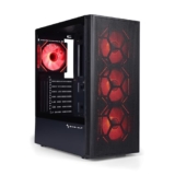 One-Alt’s A-PRIORI Mid-Tower SPCC Steel Gaming PC Case/PC Cabinet with 4X ARGB Infinity Mirror Fans