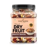 HAI NATH Mixed Dry Fruits 1kg, Nutmix|Mix Dry Fruit | Blend of Dried Almonds, Cashews, Black & Green Raisins, Cranberries & More | Panchmeva