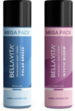 BELLAVITA Polar Breeze & Mystic Bloom Deodorant Combo|2x200ml|Long lasting Fragrance| Deodorant Spray  –  For Men & Women(400 ml, Pack of 2)