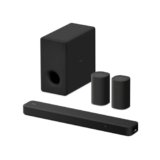 Sony New HT-A3000 Real 5.1ch Dolby Atmos Soundbar Home Theatre System with 360SSM|Creates Upto 12 Invisible Speaker for Immersive Sound|Hi-Res|with BRAVIA Theatre Rear 8 (2026)- Black