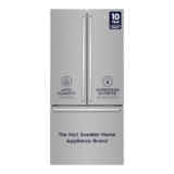 Electrolux 491L Inverter 3 Door Side by Side Frost Free Refrigerator, Bottom Freezer, TasteLockAuto Technology, AutoIce & EvenTemp Function, UltimateTaste 700, EHE5224C-A, Arctic Silver Steel