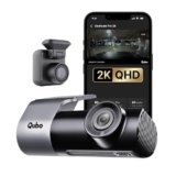 Qubo Car Dashcam [New Launch] Pro 2K Front + Rear by Hero Group | Dual Channel Dash Cam | Wide Angle View | G-Sensor | Wi-Fi | Emergency Recording | Supports Up to 1 TB SD Card