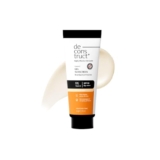 Deconstruct 5% Vitamin C Gel Sunscreen for Oily Skin SPF 50 PA++++ | Brightens Skin Tone | New Gen UV Filters | Lightweight & Non-greasy | In vivo tested | For Men & Women – 50g