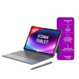 Acer Iconia Tab11 with Stylus & Keyboard | 11.45″ | 2.2K IPS Display, 450 Nit | Quad Speakers | 8GB + 256 GB (Expandable) | Wi-Fi + (Calling) | Fingerprint Reader| Slim Metal Body| Blue