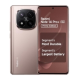 Redmi Note 14 Pro+ 5G Prime Edition (Champagne Gold, 8GB RAM, 128GB Storage) | Snapdragon 7s Gen 3 Processor | AMOLED Display | Dual Nano-SIM | 6200mAh Battery | Corning Gorilla Glass Victus 2