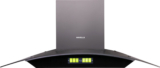 HAVELLS Polaris BLDC 60cm Curved Glass Kitchen Chimney Auto Clean Wall Mounted Black 1600 CMH Chimney
