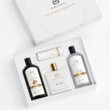 THE MAN COMPANY Blanc Gift Set for Men with Blanc Perfume, Body Lotion, Body Wash, Roll On Deo | Premium Long-Lasting Fragrance(4 Items in the set)