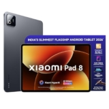 XIAOMI Pad 8 | Flagship Snapdragon 8s Gen 4 |11.2″ 3.2K ImmersiView Display | 8GB, 128GB | Ultra Slim Metal Design | 9200mAh Battery | 68 Bn+ Colours HyperAI | Wi-Fi 7 | Graphite Grey