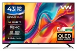 VW 109 cm (43 inches) Pro Series 4K Ultra HD Smart QLED TV VW43GQ2