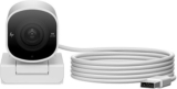 HP 960 4K STR Webcam 2160 HD  Webcam with Built-In Microphone with Night Vision USB Connectivity(White)