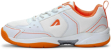 Boldfit Footwear Badminton shoes for men anti skid non marking shoes indoor badminton shoes Badminton Shoes For Men(White, Orange , 9)