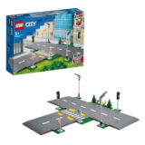 LEGO City Road Plates 60304 Building Kit; Cool Building Toy for Kids