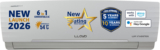 Lloyd 2026 Model 1.5 Ton 5 Star Split Inverter with Wi-fi AC(GLS18V5AGGGW, White)