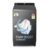 VW V9 UltraSpin 9 Kg 5 Star Fully-Automatic Top Loading Washing Machine (Grey)