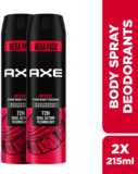 AXE intense Body Spray  –  For Men(215 ml, Pack of 2)