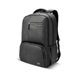 Gear Vintage 4 19″/29L anti theft faux leather Medium Water Resistant Laptop Backpack/Casual Backpack/Daypack/Travel Backpack/College Bag For Men/Women(Pitch Black-Black)
