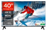 iFFALCON 101 cm (40 inches) FHD Smart Google TV | Dolby Audio 20 watts | HDR 10 | Metallic Bezel-Less | Multiple Viewing Mode | 40S55