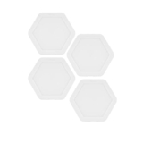 Philips Hexastyle 5-watt Downlighter(Natural White), Pack of 4 | Cutout – 3 inch | Panel Light for False Ceiling