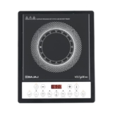 Bajaj ICX 160TS Neo Induction Stove | 1600 Watts | 9 Pre-Set Menus | Digital Display | Keep Warm Function | Variable Time, Power & Temperature Selection | 1 Yr Warranty 【Black】