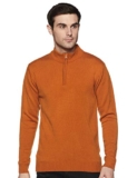 Amazon Brand – Symbol Men’s Acrylic Turtle Neck Sweatshirt(SWR-45_Ochre_Small_Ochre_S)