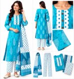 FIDHA ENTERPRISES Printed Anarkali Kurta, Bottom & Dupatta Set
