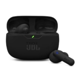 JBL Wave Beam 2 Ear Buds Wireless BluetoothV5.3, Active Noise Cancellation Earbuds,Multi Connect, App for Customized Extra Bass Eq, Relax Mode,Speed Charge, 40H Playback, Fast Pair,4 Mics,IP54(Black)