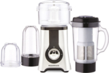 Morphy Richards Table Blender 400 W Juicer Mixer Grinder(4 in 1 BlendMaster Table Blender | 4 Jars | Silver Black)