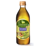 Leonardo Extra Virgin Olive Oil, 1L Bottle | Premium Cold Pressed | From Italy | Made With 150+ Years of Expertise | Cholesterol & Trans Fat-Free, Rich In Antioxidants | High MUFA | Perfect For Salads, Breads, Pizza, Pasta & Grilling.
