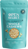 OPEN SECRET Premium Whole Kaju – High Protein Dry Fruit, Fasting Vrat Special Cashews(1 x 2 kg)