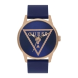 Guess Round 43mm Blue Dial Analog Men Watch – U1409G4M