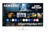 Samsung 43″(1.08m) 4K M7 Vision AI Smart Monitor|UHD 3840 x 2160|Smart TV Experience with AI|Type-C|Apple AirPlay|Gaming Bar|Remote|Speakers|Wi-Fi|Bluetooth|AI Picture & Sound|LS43FM701UWXXL|White