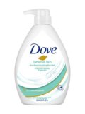 DOVE Nourishing Body Wash for Sensitive Skin, 24Hrs Moisture Lock(1000 ml)