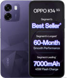 OPPO K14 5G (Prism Violet, 256 GB)(6 GB RAM)