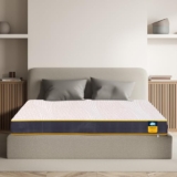 Centuary Mattresses Sleepables | 7 Years Warranty | 5-Inch Queen Size Dual Comfort Hard and Soft Reversible Roll Pack High Resilience (HR) Foam Mattress (75x66x5)