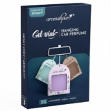 Aromahpure Gel Wink Hanging Car Perfume – Lavender, Musk, ocean | Pack of 3 | Long-Lasting Gel Based Car Air Freshener | Car Accessories | Last Up to 30 Days