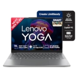 Lenovo Yoga Slim 7 (Smartchoice) Aura Edition, Intel Core Ultra 5 226V, 16GB RAM, 1TB SSD, WUXGA OLED, Copilot+ AI PC, 40 TOPS, 14″/35.5cm, Windows 11, Office 2024, Grey, 1.19Kg, 83JX005FIN, AI Laptop