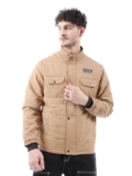 The Indian Garage Co Men’s Slim Fit Jacket (0521-JKT-19-06_Camel 2XL)