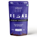Cocosutra RELAX Sugar-Free Drinking Chocolate with Melatonin & Ashwagandha | Sleep Aid | Non-Habit Forming | Keto Friendly | Ages 14+ | 200g | 10 Servings