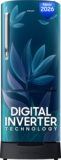 Samsung 183 L Direct Cool Single Door 4 Star Refrigerator with Base Drawer  with Digital Inverter, Single Touch Defrost, 2026 Model(Paradise Bloom Blue, RR20H28249U/NL)