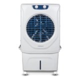 Bajaj Shield Series Velar 70L Desert Air Cooler for Home|Anti-Bacterial Honeycomb Cooling Pad|Inverter Ready|80Ft Air Throw|Dual Water Inlet|Ice Chamber|1 Year Product Warranty|White