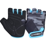 Kobo WTG-62 Weight Lifting Gym Gloves Hand Protector for Fitness Training
