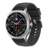Samsung Galaxy Watch8 Classic (46mm LTE, Black) with 3nm Processor | Dual GPS | Sapphire Glass & Stainless Steel | 5ATM & IP68 | BP, ECG, IHRN & Vascular Load Monitoring | Anti-oxidant Index