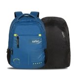 Safari Swagpack 35 Ltrs Large Laptop Backpack With 3 Compartments and Raincover – Blue (SWAGPACK19CBBLU)