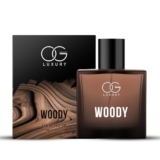 OG BEAUTY Luxury Woody Essence Eau De Parfum for Men | Earthy & Refined Fragrance with Rich Woods & Subtle Spice | Ideal for Lasting Impression | 50ml
