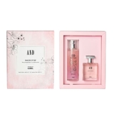 AND Love Muse Perfume Gift Pack for Women | 50ml Eau De Parfum for Women + Body Spray | Perfume for Woman with Jasmine & Lily Notes | Floral-Fruity Fragrance |.Versatile Office/Work Cologne for Woman