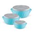Larah By Borosil Moon Mia Dinner Set – 36 Pcs, Opal Glass Dinner Plates & Bowls Crockery Set for Dinning, White