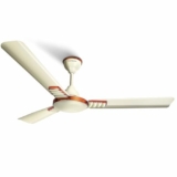 LONGWAY Wave P1 1200 mm/48 inch Ultra High Speed 3 Blade Anti-Dust Decorative Ceiling Fan 2 Years Warranty (Ivory, Pack of 1)