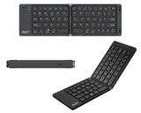 Acer MiniFold Foldable Bluetooth Keyboard, Ultra Portable 66-Key Wireless Keyboard, Bluetooth 5.0, Rechargeable Battery, Type-C Charging, 150mAh Battery, for Windows, Android, iOS, Tablets & Laptops